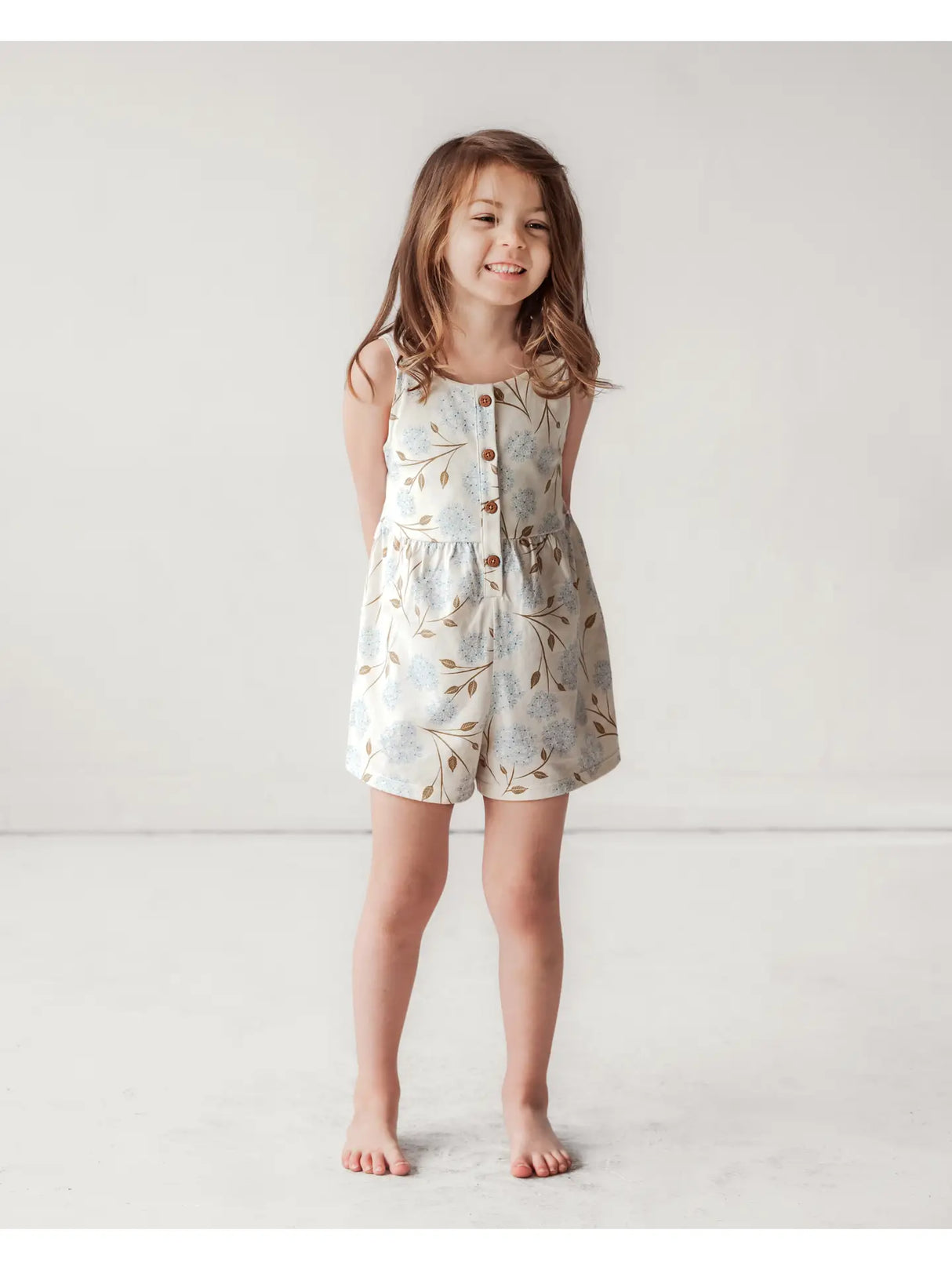 Tank Romper- Hydrangea