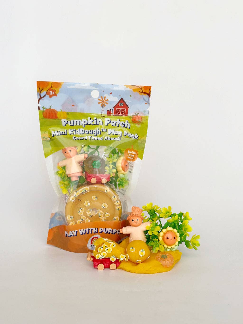 KidDough Mini Play Pack - Pumpkin Patch