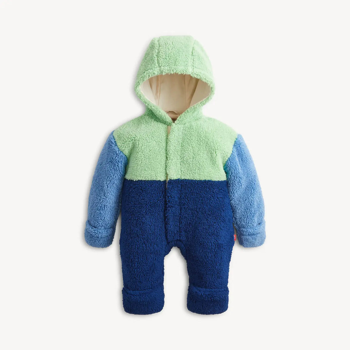 Magnetic Me Sherpa Pram - Blue Colorblock