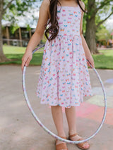 Camila Dress - Butterfly Rainbow