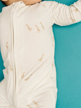 Bamboo Convertible Footie - Silly Goose