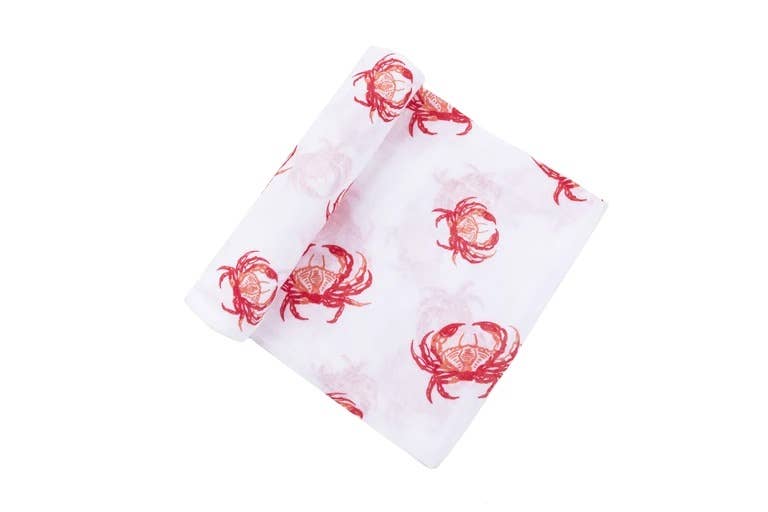 Muslin Swaddle - Crab