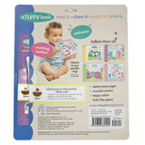 Tuffy Teether Book - Unicorns Love Colors