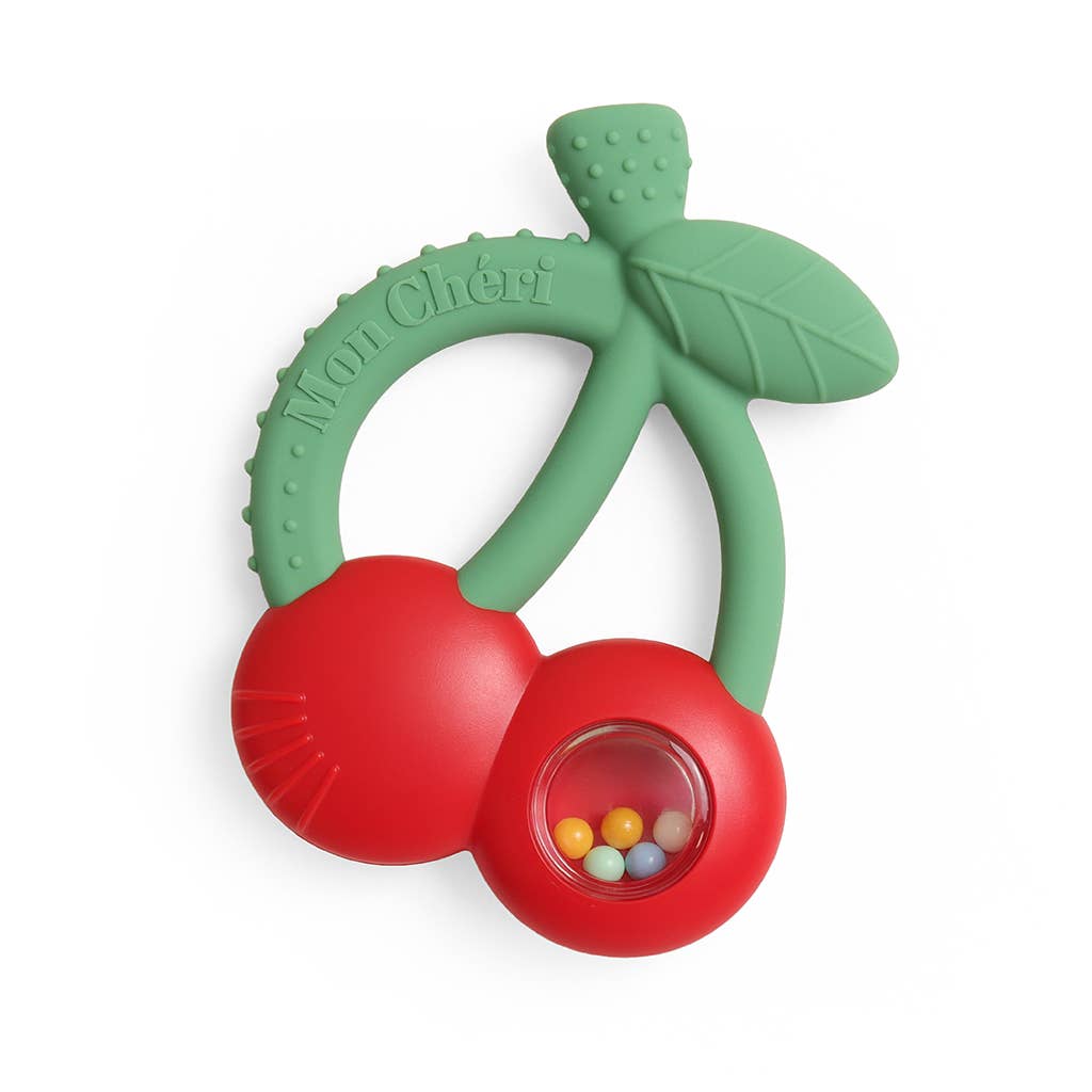 Bitzy Shake Teether Rattle - Cherries