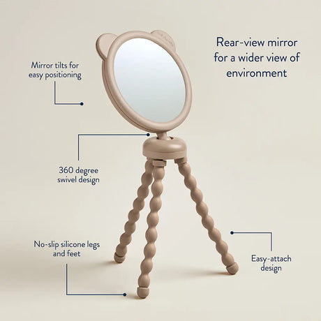 Itzy Peek Stroller Mirror - Bear