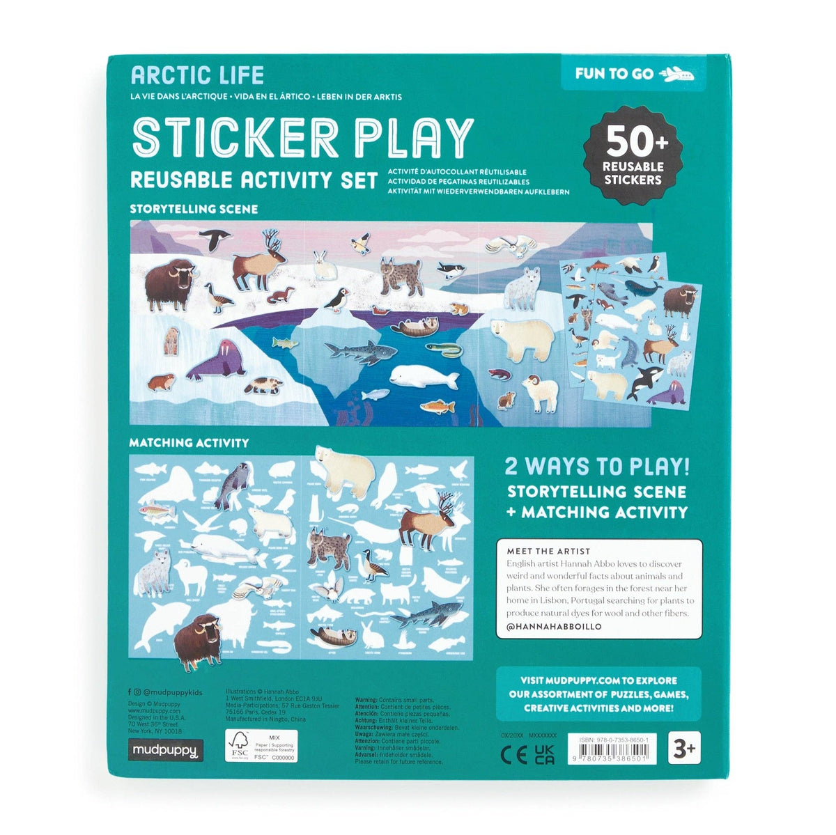 Sticker Play Reusable Activity Set - Arctic Life