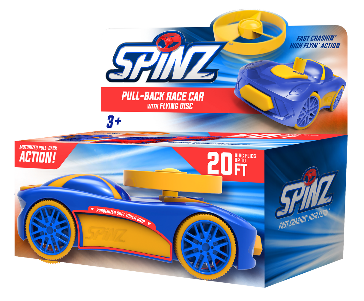 Spinz High Flying Disc Crash & Launch Car