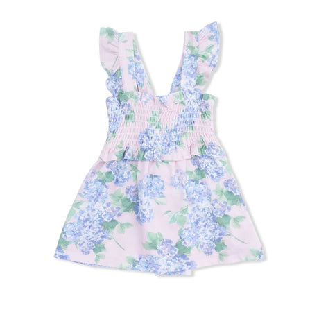 Smocked Top and Bloomer - Hydranegeas
