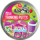 Crazy Aaron's Thinking Putty 4" Tin - Mix It Fruity Smoothy