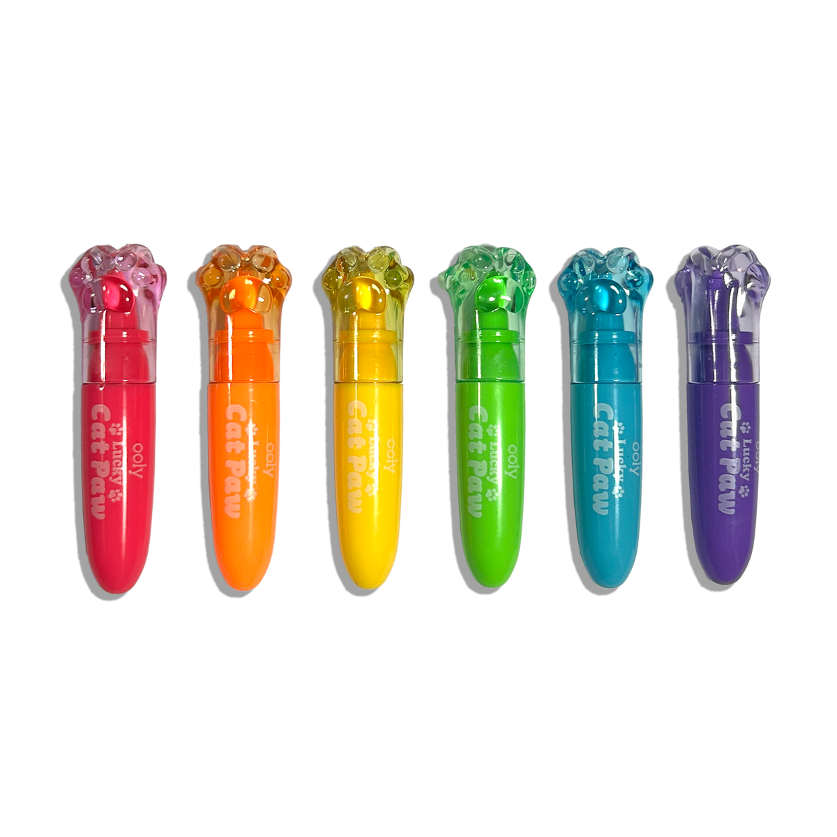 Lucky Cat Paw Neon Highlighters