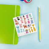 Pipstickers -  Feline Finery