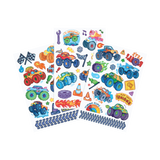 Tattoo Palooza Temporary Tattoos - Monster Trucks