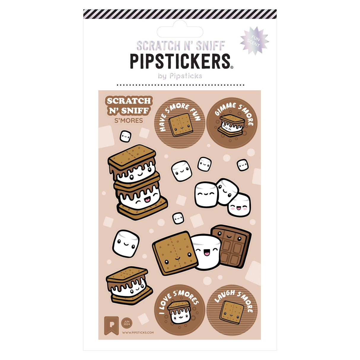 Pipstickers - Gimme S'more Scratch 'n Sniff