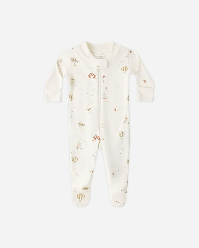 Quincy Mae Long Sleeve Sleeper Footie - Carnival
