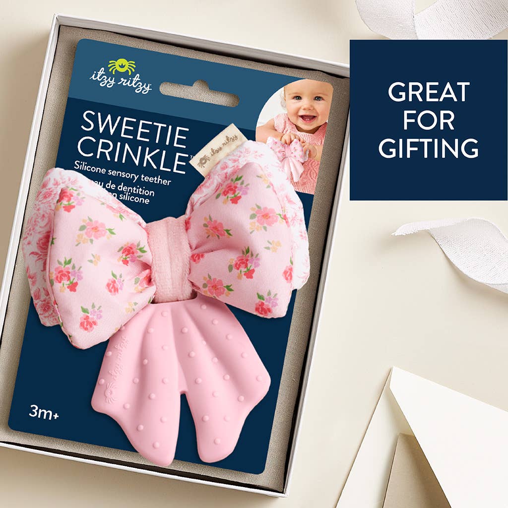 Sweetie Crinkle Teether - Bow