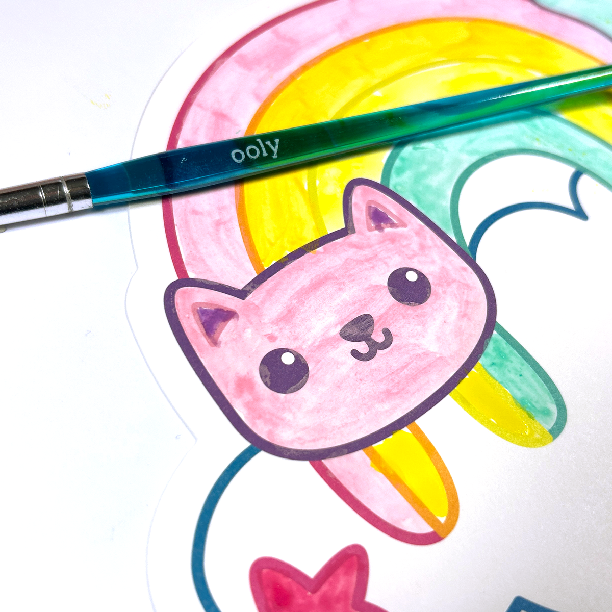 Playful Painters - Rainbow Cut