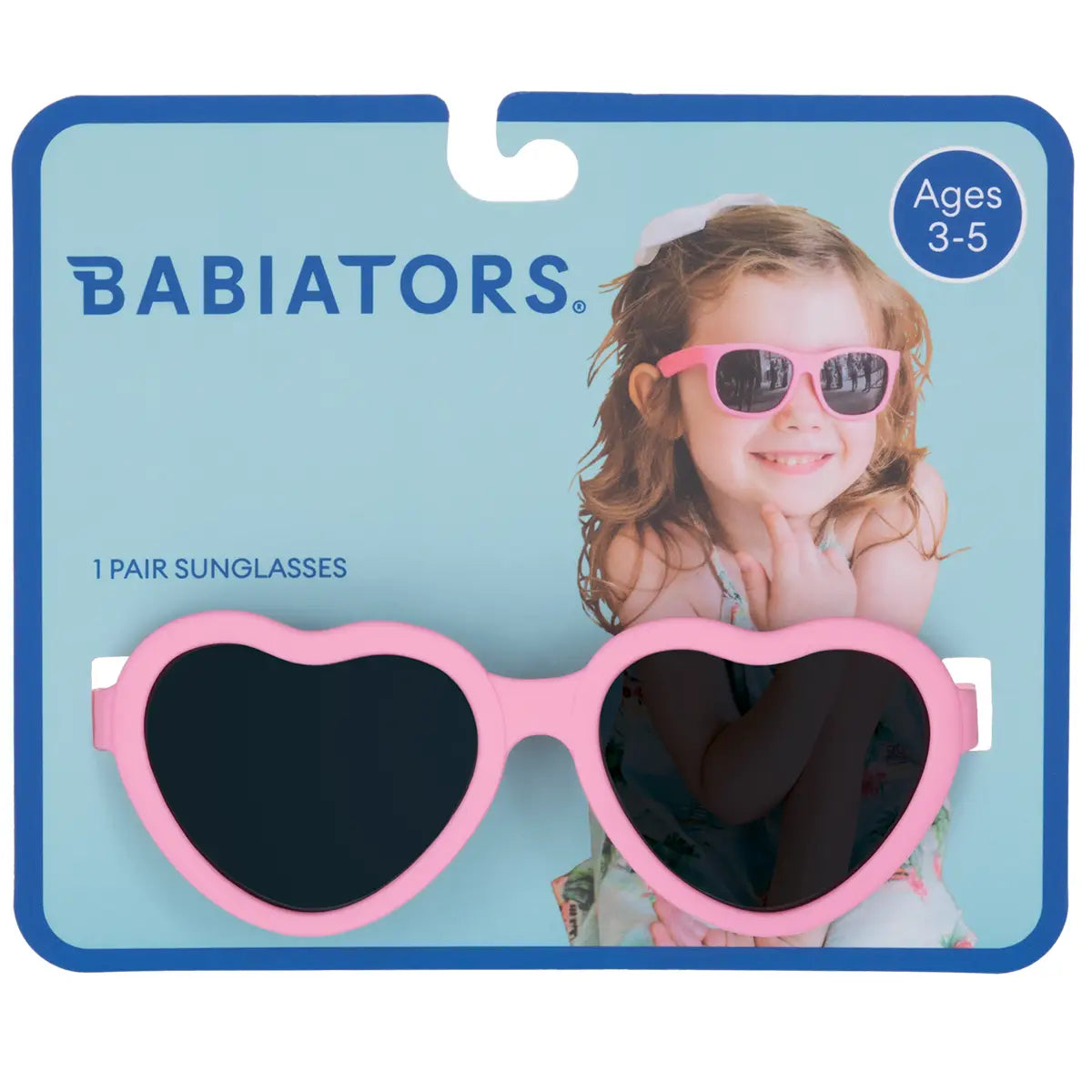 Heart Sunglasses - Pink