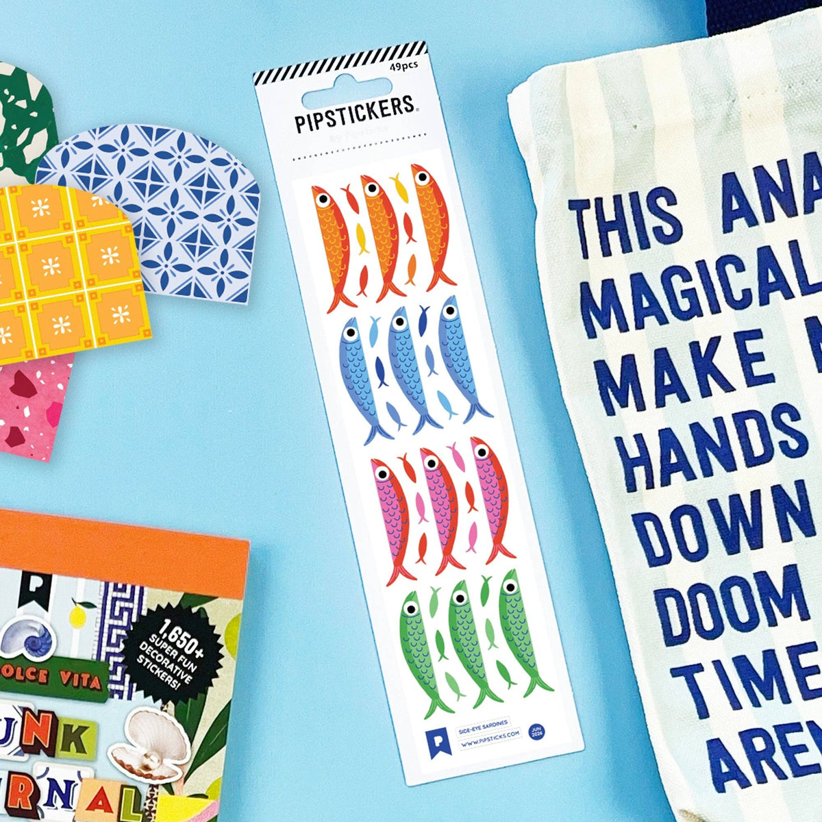 Pipstickers - Side-Eye Sardines