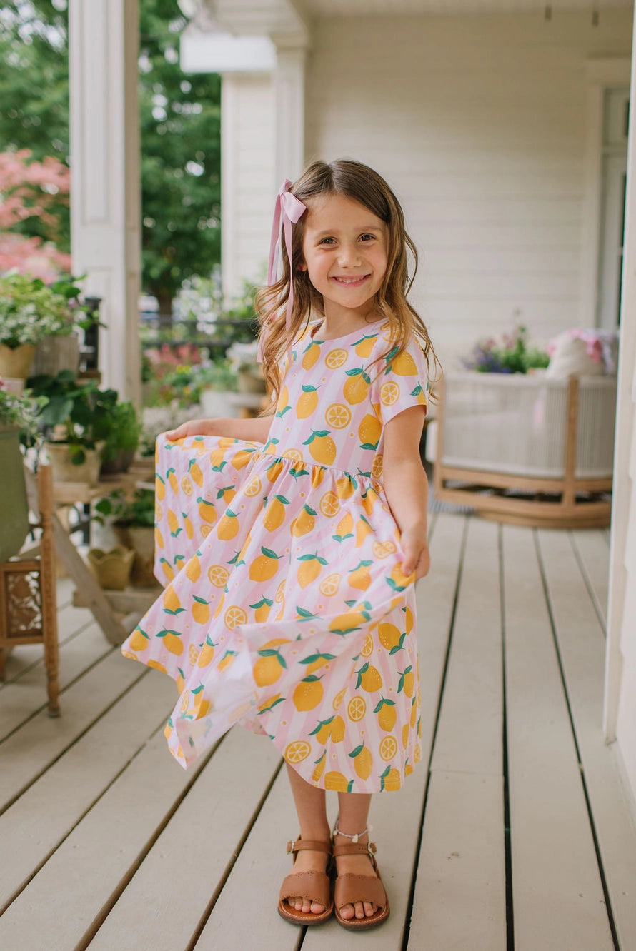 Classic Twirl Dress - Lemonade