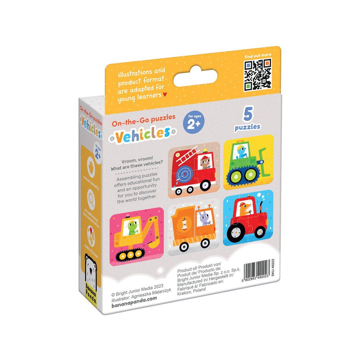 On-the-Go Puzzles - Vehicles