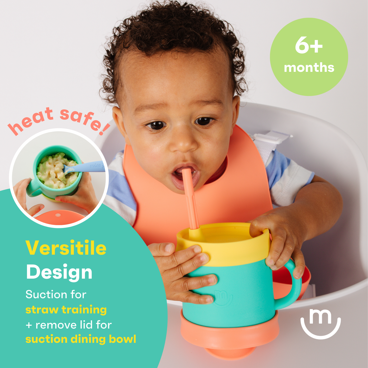 The Everything Sippy - Peach