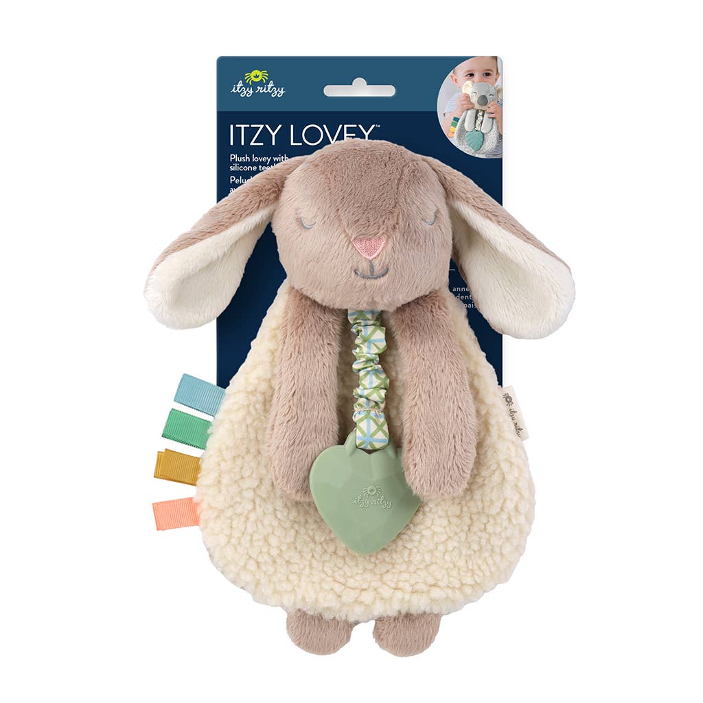 Itzy Friends Lovey - Taupe Bunny