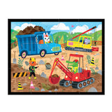 12 Piece Pouch Puzzle - Construction Site