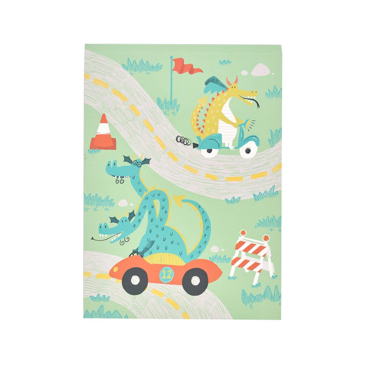 Doodle Pad Duo - Dragon Race Tracks