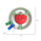 Itzy Ring Pal Teether - Taupe Bear