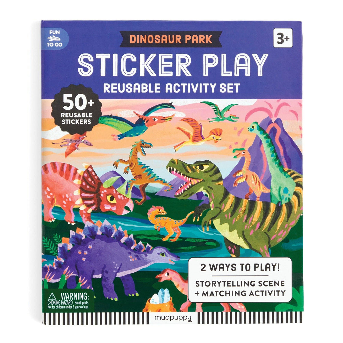 Sticker Play Reusable Activity Set - Dinosaur Park