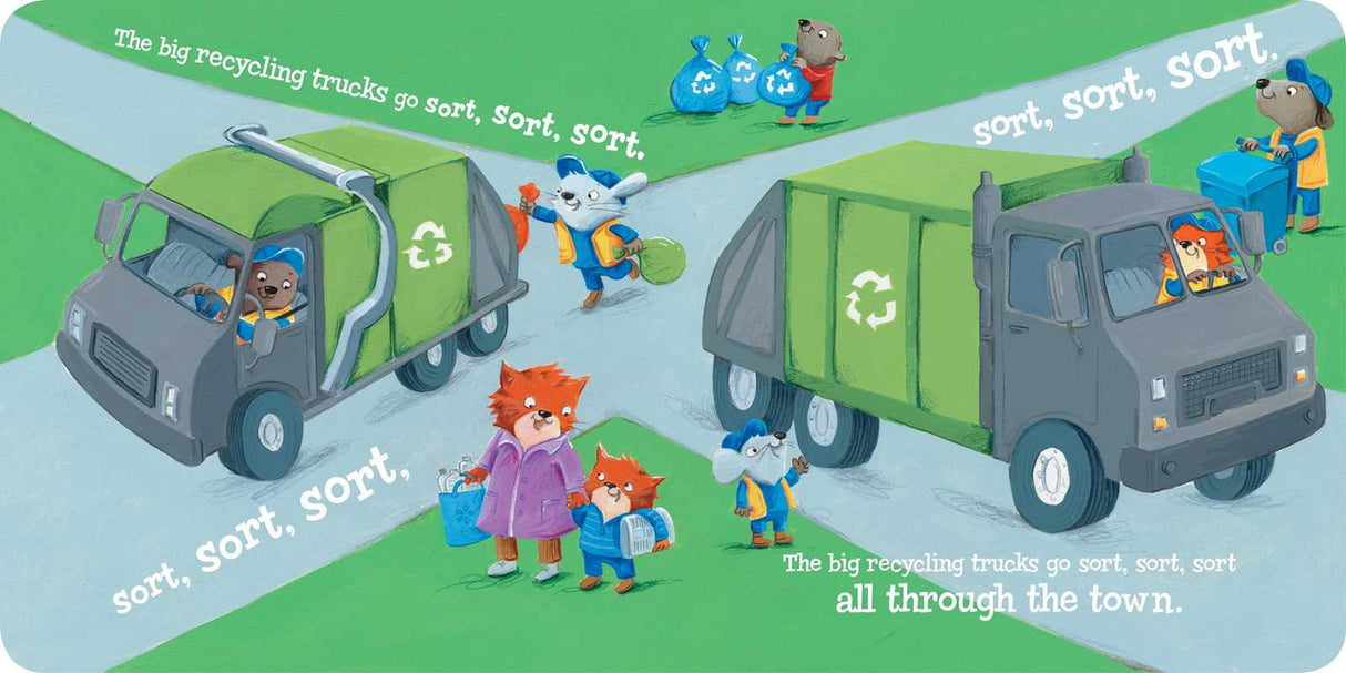 Wheels on the Garbage Truck