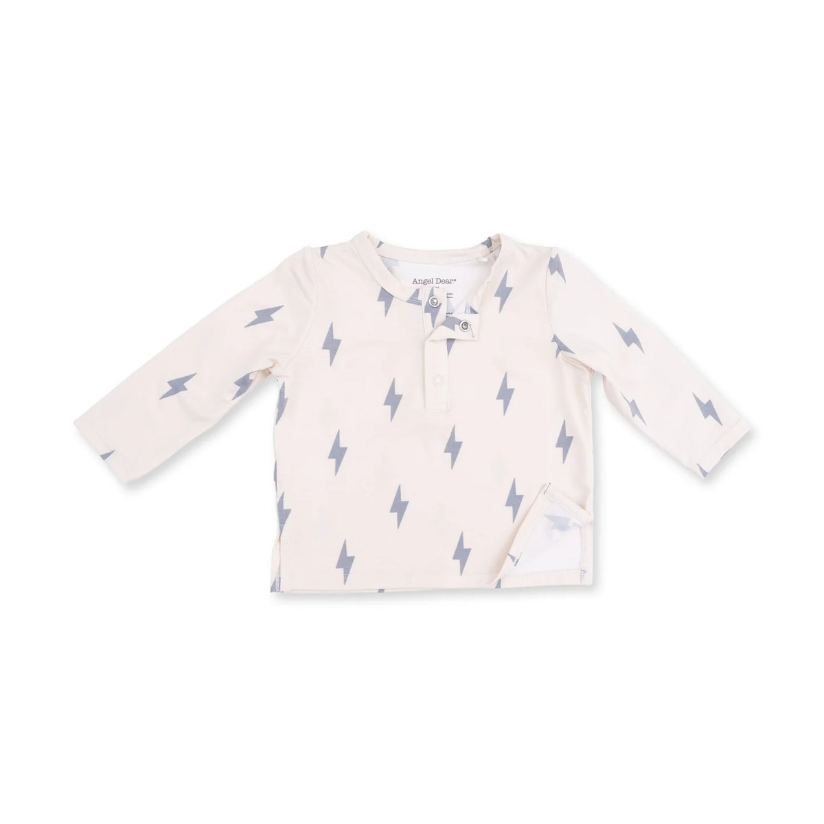 Long Sleeve Henley and Joggers - Lightning Bolt