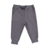 Long Sleeve Henley and Joggers - Lightning Bolt