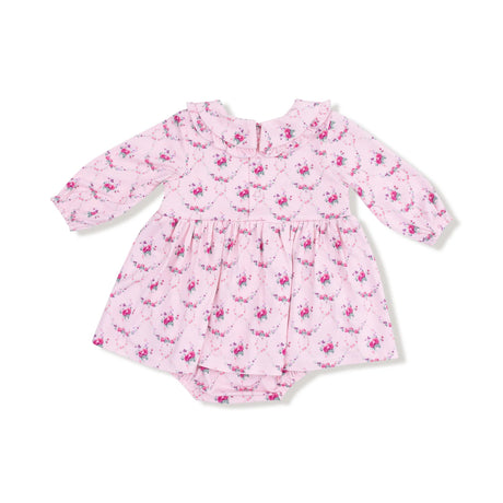 Peter Pan Skirted Bodysuit - Rose Garden Trellis