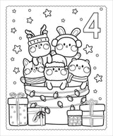 Markerific: Christmas Advent Coloring