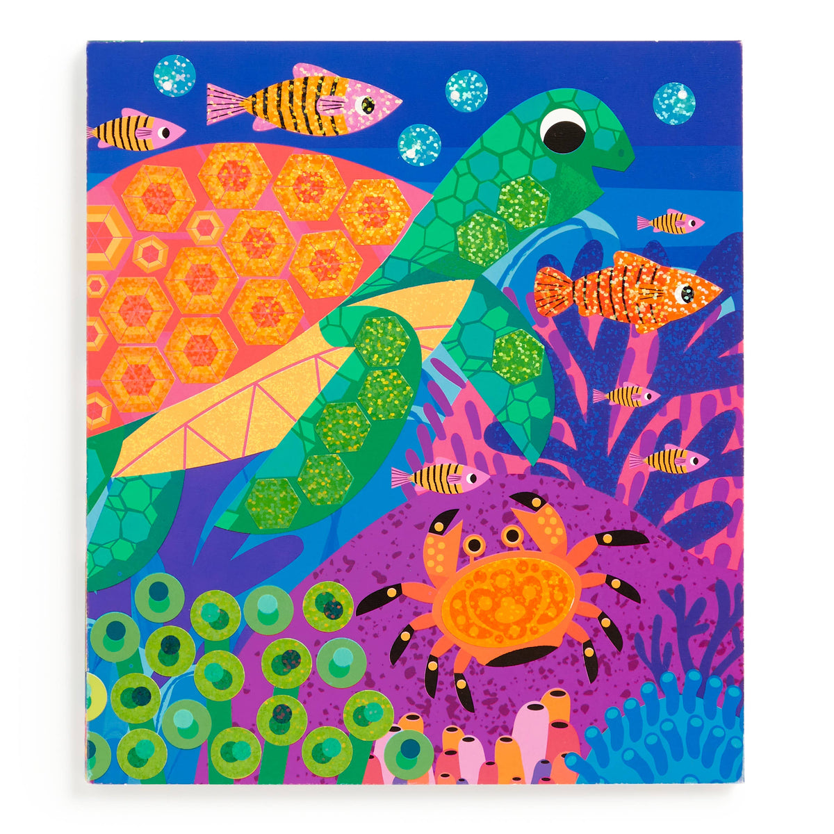 Sticker Sparkle Poster Activity Kit - Ocean Life