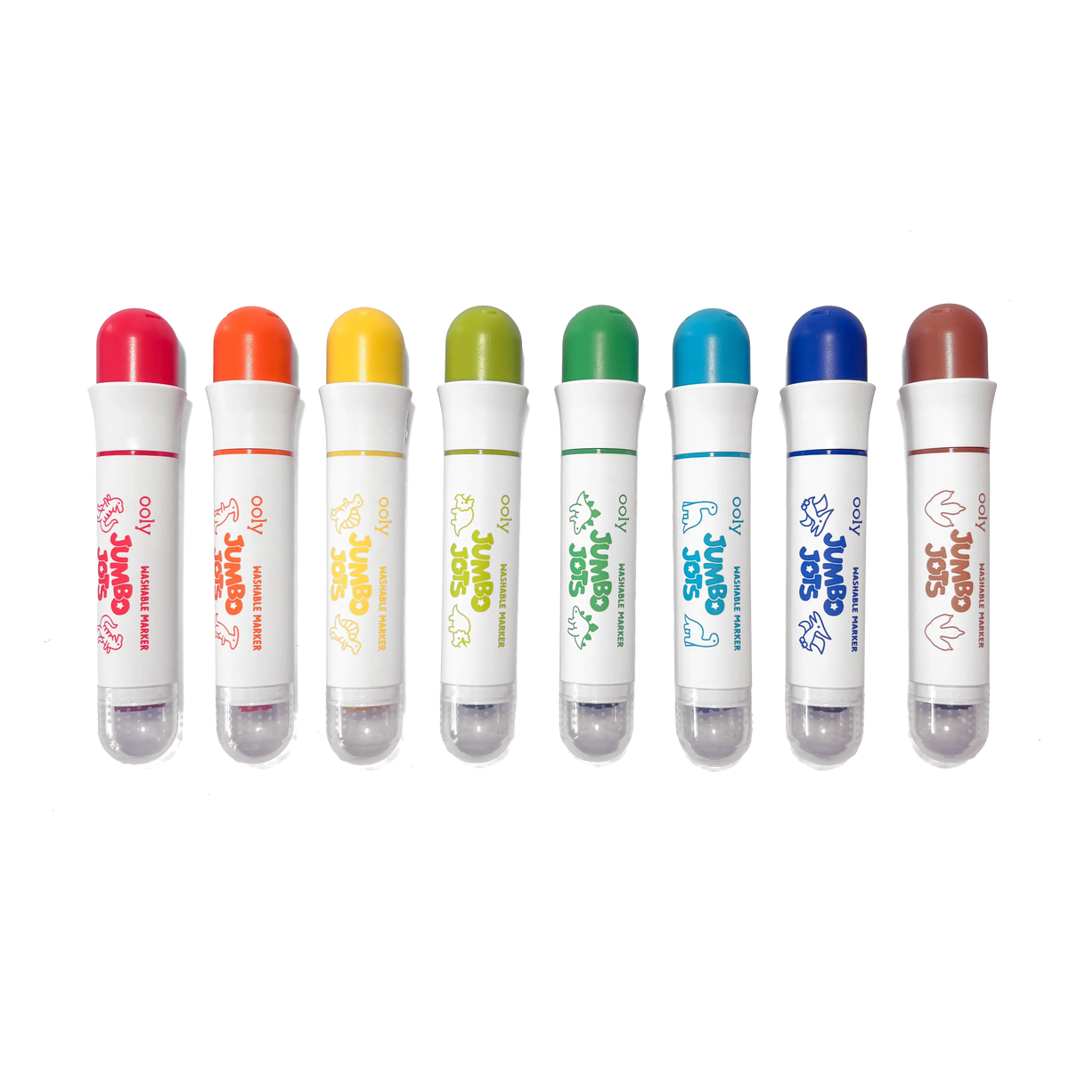 Jumbo Jots Dual Tip Stamp Markers - Dinosaur