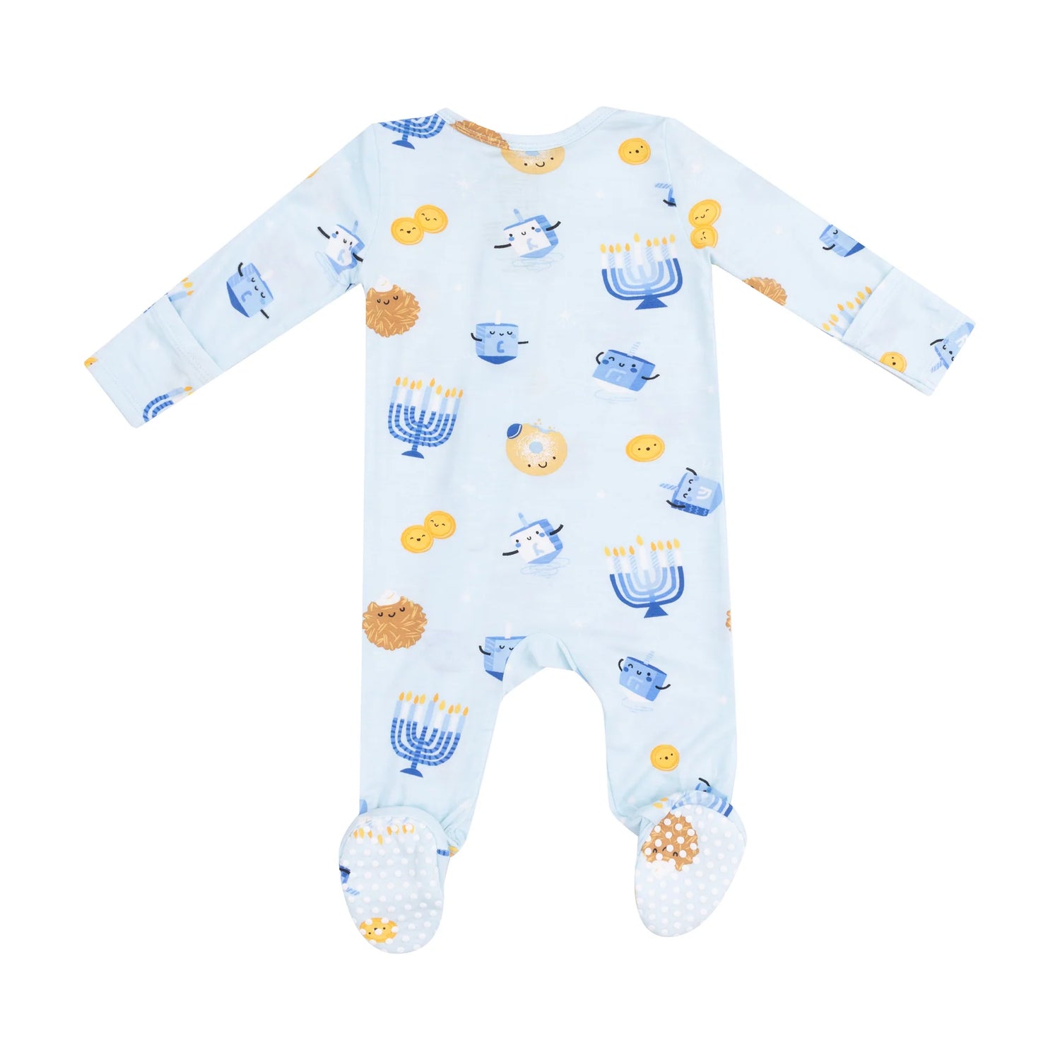 Zip Footie - Hanukkah
