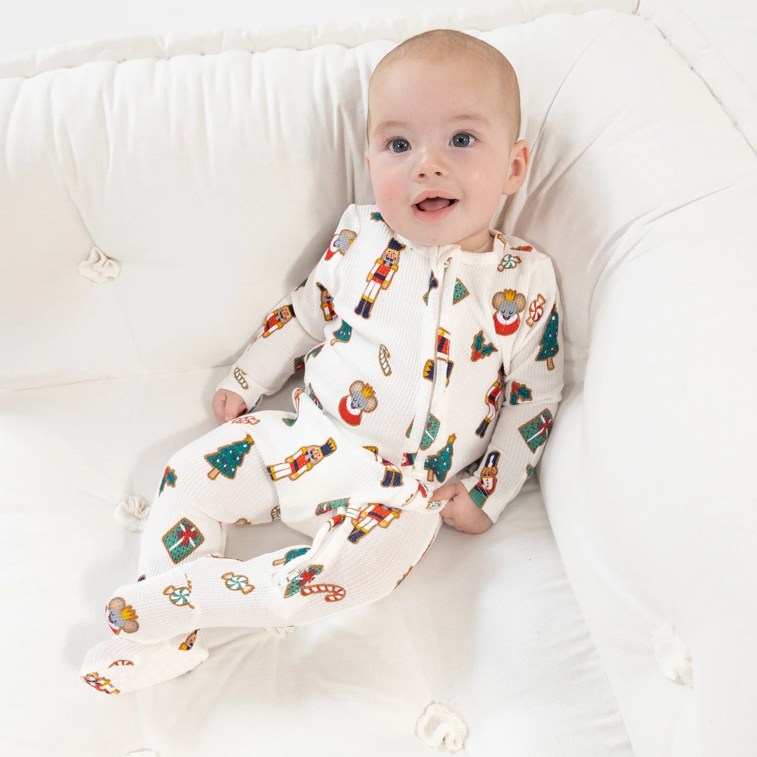 Zip Footie - Nutcracker Christmas Cookies