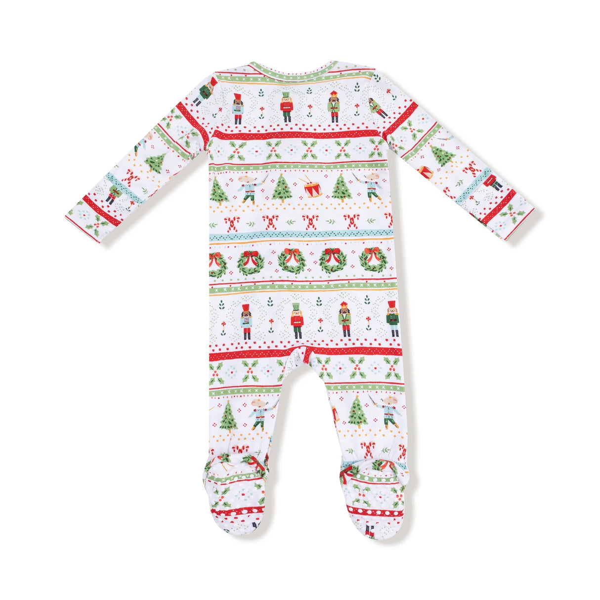 Zip Footie - Nutcracker Fair Isle