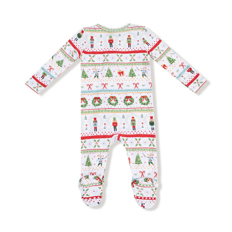 Zip Footie - Nutcracker Fair Isle