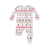 Zip Footie - Nutcracker Fair Isle