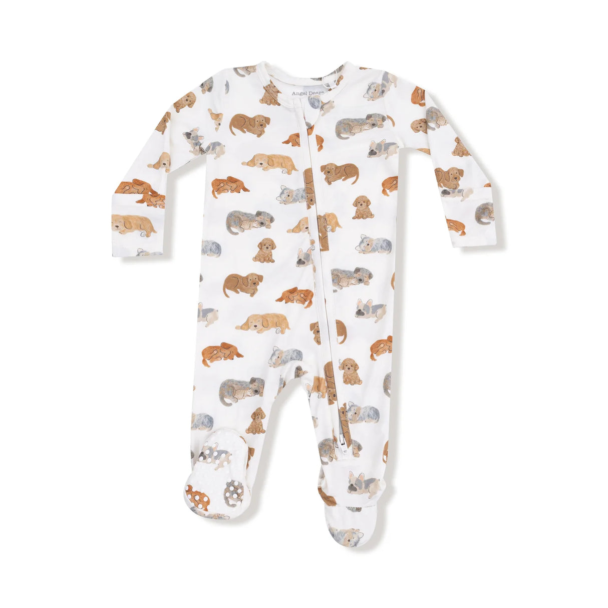Zip Footie - Napping Puppies