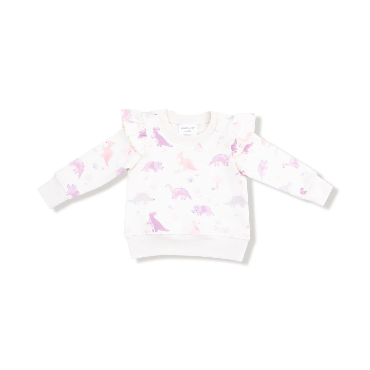 Ruffle Sweatshirt and Joggers - Soft Dinos
