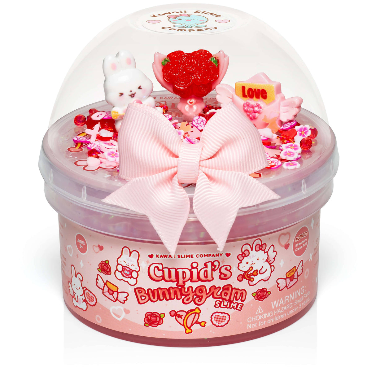 Kawaii Slime - Cupid's Bunnygram Slime