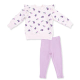 Ruffle Sweatshirt and Leggings - Violetta Floral