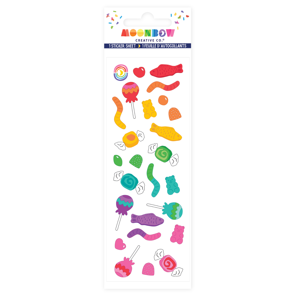 Moonbow Creative Co Stickers - Candy Snacks