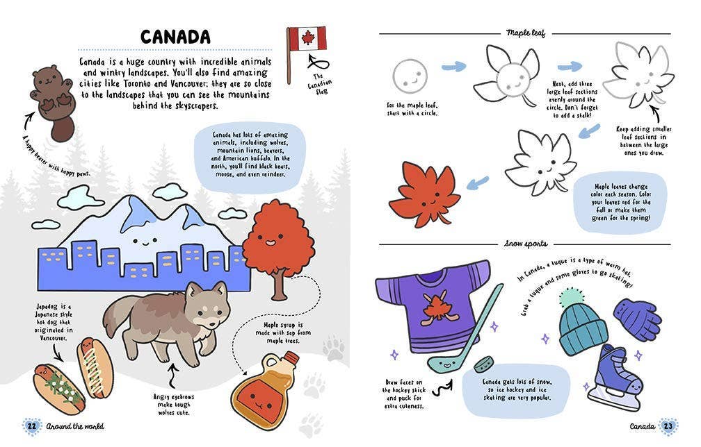 How to Draw Cute Stuff - Around the World