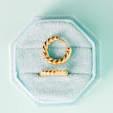 Pierced Co. Earrings - Rope Huggies