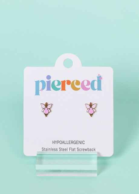 Pierced Co. Screwback Earrings - Fairy